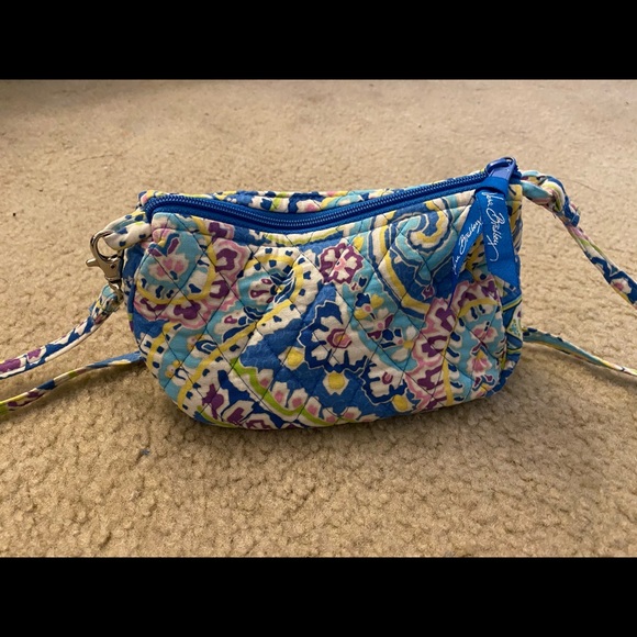 Vera Bradley Handbags - Vera Bradley Capri Blue small purse